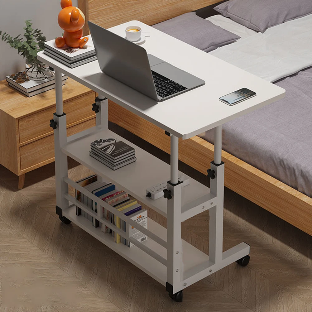 Bedside Table Liftable Computer Desk Minimalist Movable Computer Desk Portable Multi-functional Small Home Office Furniture Bedside Table Liftable Computer Desk Minimalist Movable Computer Desk Portable Multi-functional Small Home Office Furniture