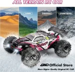 4WD Remote Control Car Off Road 4x4 RC High Speed Buggy Truck Super Brushless 50 or 80KM/H Fast Drift Racing Toy Kids Adults 3