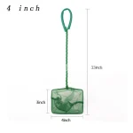 Portable Fish Net Long Handle Aquarium Accessories Fish Tank Landing Fishing Net Fish Migrate Cleaning Maintenance Tool Parts 3