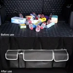 Versatile Oxford Cloth Car Trunk Storage Bag Rear Seat Back Hanging Vehicle Organizer Box for Automobile Interior 3