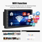 ESSGOO 7 9 10" Car Radio Android Auto Carplay Car Stereo Multimedia Player Universal WIFI GPS Autoradio Car Intelligent Systems 5