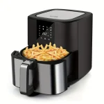 KitCook Large Air Fryer, 1500W 7QT AirFryer Cooker, Adjustable Temperature 100-400°F, 8 Presets Menu, Digital Touch Screen, Nons 2
