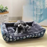 Pet Dog Bed Sofa Mats Winter Pet Products Coussin Chien Accessories Dogs Basket Supplies For Large Medium Small House Cat Bed 4