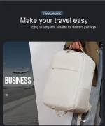 New Business Backpack - Fits 14"/15" Laptops, Great for Short Trips. Colorful, Cabin-Approved. Unisex, Stylish & Practical 5