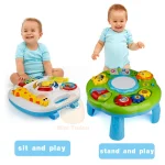 Music Table Baby Toys Learning Machine Educational Toy Music Learning Table Toy Musical Instrument for Toddler 6 months+ 2