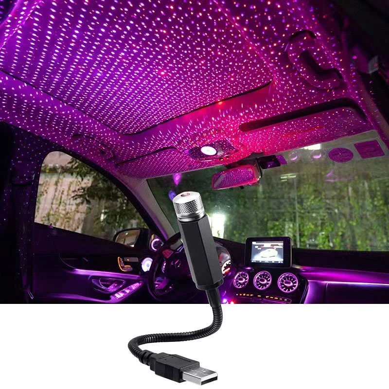 Mini LED Car Roof Star Night Light Projector Atmosphere Galaxy Lamp USB Decorative Adjustable for Auto Roof Room Ceiling Decor Mini LED Car Roof Star Night Light Projector Atmosphere Galaxy Lamp USB Decorative Adjustable for Auto Roof Room Ceiling Decor