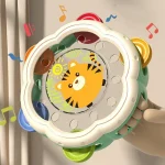 Baby Musical Instruments Drum Toys Montessori Learning Toys for Toddlers 1-3 Baby Early Hand Development Interactive Music Toys