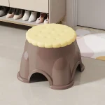 Biscuit Small Stool Household Low Stool Dormitory Plastic Thickened Sturdy Children Baby Stepping Stool 5