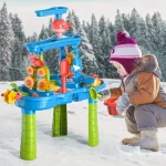 Children's Outdoor Beach Toy Tabletop Water Play Pool Sand Platform Indoor And Outdoor Multi-Functional Beach Toy for Kids 3