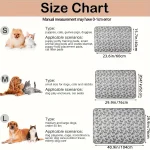 Soft Fluffy High Quality Pet Blanket Cute Cartoon Pattern Pet Mat Warm and Comfortable Blanket for Cat Dogs 6
