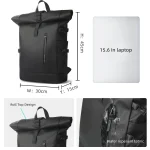 HK Expandable Travel Backpack Men Large Capacity Waterproof 15.6” Laptop Bag Hiking Rucksack Cycling Daypack Bag with USB Port 6