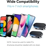 New Magnetic Car Phone Holder For iPhone 15 14 13 12 11 Samsung Redmi Mobile Cell Phone Holder Stand Magnet Mount Bracket In Car 6