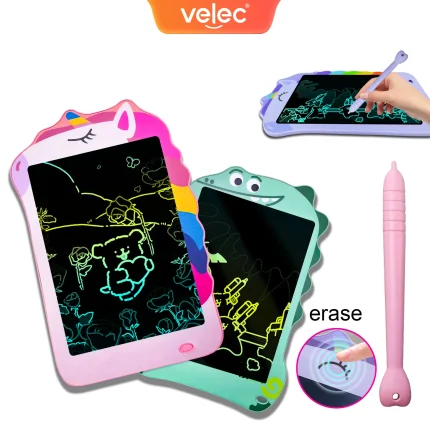 LCD Writing Tablet for Kids, 8.5 Inch Colorful Doodle Board Drawing Tablet, Educational Learning Toys Birthday Gifts for