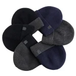 New Unisex Winter Hat Fleece Lined Warm Cap Stylish Soft Beanie Hat For Men Women Outdoor Thicken Ski Sports Knitted Hat 6