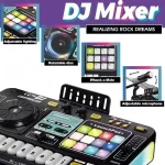 Kids Simulation DJ Mixer Controller Toys Multifunctional Music Effects Electronic Piano Keyboard Learning Birthday Gift Boy Girl 5