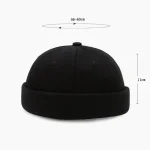 Brimless Hip Hop Beanie Skullcap Street Women Men SkullCap Portable Melon Cap Street Knitted Hats Fashion Headwear Caps 1pc 5