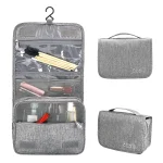Oxford Fabric Men Business Portable Storage Bag Toiletries Organizer Women Cosmetic Bag Waterproof Hanging Travel Wash Pouch 2