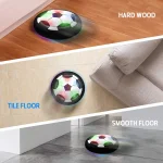 LED Hover Soccer Ball Air Power Training Ball Playing Football Indoor Outdoor Game  Sport Toys  Birthday Gifts for Kids Soccer 3