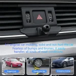 Car Special Phone Holder Stand 17mm Ball Head Base Interior GPS Mount Bracket For BMW 1/2/3/4/5/7 Series/X1X2/X3/X4/X5/X6/X7 2