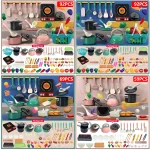 Kids Kitchen Toys Set 92/69/59 PCS Play Food with Pots Pans & Utensils Small Pretend Cooking Toys for Toddlers Girls Boys Gift 6
