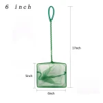Portable Fish Net Long Handle Aquarium Accessories Fish Tank Landing Fishing Net Fish Migrate Cleaning Maintenance Tool Parts 5