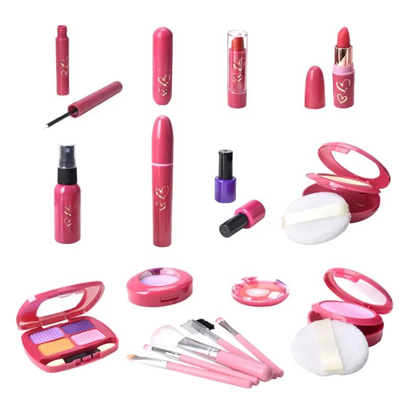 Children Simulation Cosmetics Girl Toys Pretend Princess Makeup Games Lipstick Nail Polish Play Home Model Toys For Girls Gifts Children Simulation Cosmetics Girl Toys Pretend Princess Makeup Games Lipstick Nail Polish Play Home Model Toys For Girls Gifts