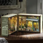 DIY Miniature Doll House 3D Puzzle Small House Assembly Building Model Kit Toys Home With Furniture Lighting Wooden Crafts Gifts 5