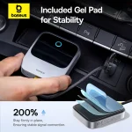 Baseus Wireless CarPlay Wired to Wireless CarPlay Adapter Auto Connect Car Intelligent Systems Plug&Play Bluetooth Smart CarPlay 3