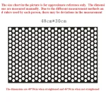 Car Honeycomb Stickers Car Stylish Tail Lights DIY Hollow Protector Decals Auto Rear Lamp Decoration Wrap Film Sticker 5