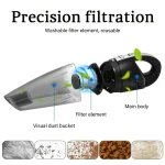Portable wireless vacuum cleaner, multi-function car and home dual-use, USB charging, long battery life 5