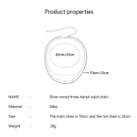 Sexy Multi Layer Chain Belly Belt Waist Chain Women Summer Beach Bikinis Festival Accessories Body Chain Jewelry Accessories 5