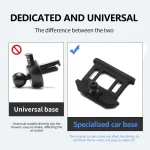 Car Special Phone Holder Stand 17mm Ball Head Base Interior GPS Mount Bracket For BMW 1/2/3/4/5/7 Series/X1X2/X3/X4/X5/X6/X7 4