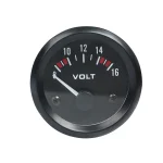 Vehicle Meter 12V Automobile Car Gauge 2" 52mm Water Temp Oil Temp Oil Press Fuel Volts Oil press kg Ammeter Gauge Black Shell 2