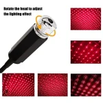 Mini LED Car Roof Star Night Light Projector Atmosphere Galaxy Lamp USB Decorative Adjustable for Auto Roof Room Ceiling Decor 4