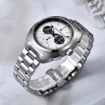 PAGANI DESIGN 2025 New Panda Dial Men Watches Luxury Quartz Watch For Men Japan VK63 Sport Chronograph Sapphire glass Wristwatch 3