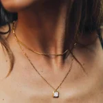 1.2mm Simple Stainless Steel Box Chain Necklace Gold Color Titanium Steel Men Necklace Fashion Women Jewelry Trend Accessories 4