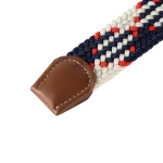 Blue Black Female Casual Knitted Pin Buckle Men Belt Woven Canvas Elastic Expandable Braided Stretch Belts Women Jeans 60colors 5