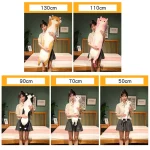 50/70/90/110/130cm Funny Joy Cute Soft Long Cat Plush Toys Pause Office Nap Pillow Bed Sleep Home Decor Doll for Kids Girl Gift 6