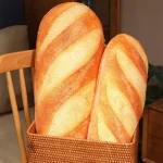 French Bread Plush Pillow Stuffed Printing Images Food Plushie Peluche Party Prop Decor Sleeping Companion Man Gift 5