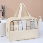Portable Travel Cosmetic Bag Women Transparent Makeup Bag Large-Capacity Bath Wash Bags Multifunction Waterproof Storage Case 4