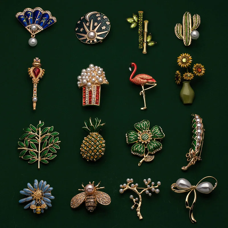 Fashion Animal Plant Lapel Pins Fruits Food Mix Brooches Badges Backpack Cute Pins Party Gifts For Friends Jewelry Fashion Animal Plant Lapel Pins Fruits Food Mix Brooches Badges Backpack Cute Pins Party Gifts For Friends Jewelry