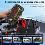 NEW Jump Starter Power Bank 6000A Portable Car Battery Starter For 12V Car Emergency Booster Starter Starting Device 3