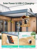 Solar-Powered Smart Bird Feeder with Camera, AI Bird Identification, Auto Video Capture & Instant Alerts for Outdoor Use 5
