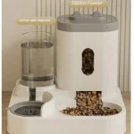 Automatic Feeder Dog Cat Food Bowl With Water Fountain Large Capacity Pet Food Storage Dispenser Container Puppy Pet Accessories 5