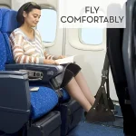 1pc/2pcs New Travel Hammock Office Hammock with Airplane and High-speed Rail Footrest Hammock Foot Stepping Travel Artifact 2
