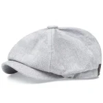 Men Casual Peaky Blinders hat Spring Autumn Retro Beret Hats Wild Casual Hats Unisex Wild Octagonal Cap girl Newsboy English hat 4