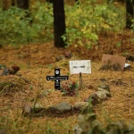 Pet Grave Marker Memorial Gifts for Dogs, Waterproof Acrylic Plaque for Outdoor Garden Cemetery Decoration 4