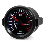 Universal Gasoline Car 2" 52MM Tachometer/Water Temperature/Oil Temp Meter/Boost Meter PSI Bar/Oil Pressure Gauge Voltmeter 12V 5