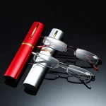 +1.5 2.0 2.5 Reading Glasses Women Men Ultralight Portable Mini Hyperopia Glasses Metal Presbyopia with diopters plus with box 2