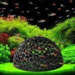 Shrimp Breeding Cave fish tank Shrimp Hiding Place Aquarium Decoration Hiding Tools Supplies Betta Habitat Fish Resting Place 5